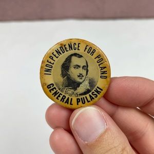 Independence For Poland General Pulaski Pin